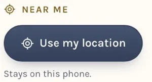 Use my location button